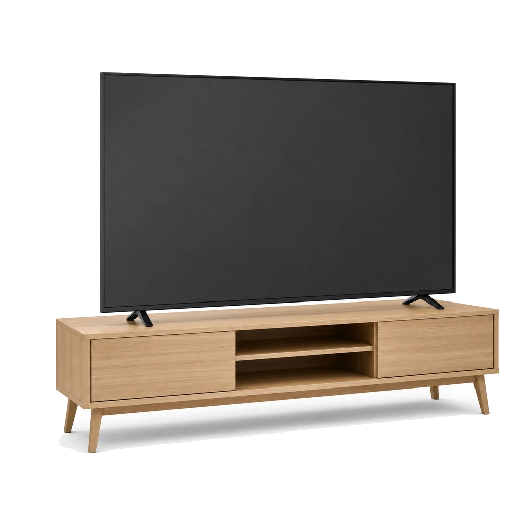 Illustration of a large flat-screen television
